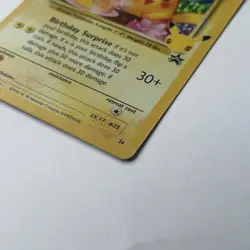 Pikachu Birthday 25th Celebrations Holo Black Star Promo 24 Pokemon TCG Card - Image 3