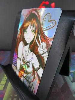 AI Kizuna A.I Channel Art Card Rare Holo Collectible Virtual Youtuber CCG NM - Image 2