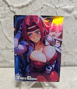 Aki Izayoi Trading Card Waifu Goddess Story Anime Girl holo Karte Manga Full - Image 1