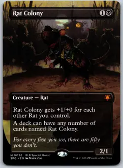 Rat Colony (Borderless) M Special Guests 56 NM - Image 1