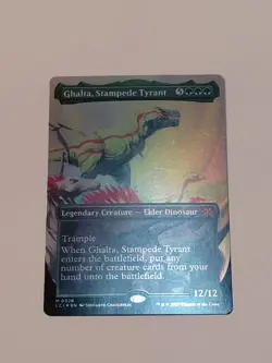 Foil - Ghalta, Stampede Tyrant (Borderless) - 326 / NM / English MTG - Image 1