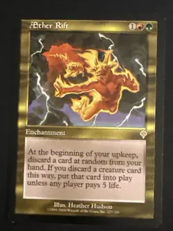 1x Aether Rift (227) Invasion LP MTG Magic the Gathering x1 MKE - Image 1