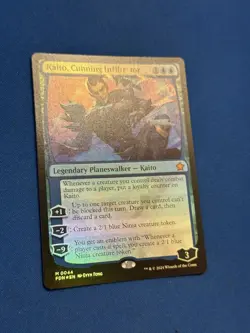 MTG / Kaito, Cunning Infiltrator / FDN / #0044 / FOIL / Mythic / NM - Image 3