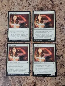 Soul Warden x4 4x PLAYSET White Creature MTG NM MM3 Unplayed - Image 1
