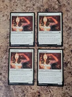 Soul Warden x4 4x PLAYSET White Creature MTG NM MM3 Unplayed - Image 2