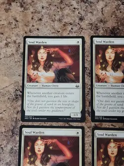 Soul Warden x4 4x PLAYSET White Creature MTG NM MM3 Unplayed - Image 3