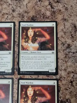 Soul Warden x4 4x PLAYSET White Creature MTG NM MM3 Unplayed - Image 4