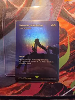 Memories of Nibelheim FOIL NM FINAL FANTASY VII FFVII Magic the Gathering MTG W - Image 1