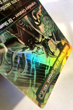 MTG Savra, Queen of the Golgari ANIME BORDERLESS FOIL Ravnica Remastered 0440 NM - Image 4