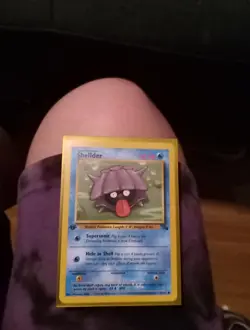 Pokemon TCG Shellder Fossil, 1st Edition Common Card 54/62 - Image 1