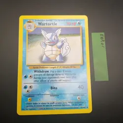 EVOLUTION BOX ERROR - Wartortle 42/102 - Pokemon Card - BASE SET - NM/LP - Image 1