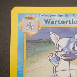 EVOLUTION BOX ERROR - Wartortle 42/102 - Pokemon Card - BASE SET - NM/LP - Image 2