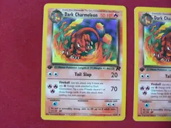 Pokemon: 2 x Dark Charmeleon 32/82 Team Rocket 1st Edition - LP-NM - Image 2