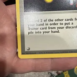 POKEMON ITEM FINDER 74/102 RARE TRAINER BASE SET LP-NM - Image 4