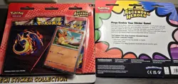 NEW Pokemon Mega Evolution Ascended Heroes 3 Pack Tech Sticker Collection (x2) - Image 2
