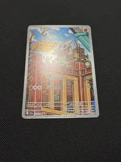 Pokemon TCG Timburr 125/086 SV: Scarlet & Violet Black Bolt Illustration Rare NM - Image 2