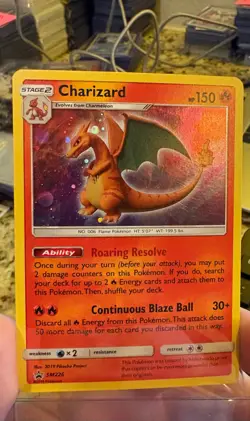 2019 Pokemon Sun & Moon CHARIZARD SM226 Black Star Promo Holo NM/LP Rare - Image 3