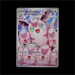 Pokemon Wigglytuff 105/094 - Phantasmal Flames Illustration Rare NM - Image 1