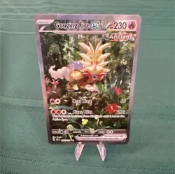 Pokemon Gouging Fire ex Special Illustration Rare Holo SV05 204/162 - Image 1