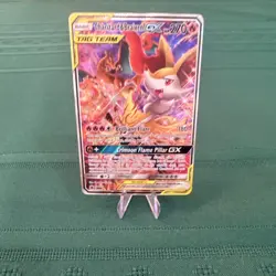 Pokemon Charizard & Braixen GX TAG TEAM Promo Holo SM230 Sm - Image 1