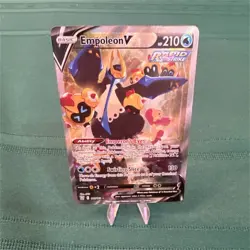 Pokemon Empoleon V Full Art Holo 210HP 146/163 Battle Styles - Image 1