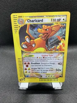 Charizard Crystal Holo Secret Rare - Skyridge Pokemon 146/144 (See Description) - Image 1