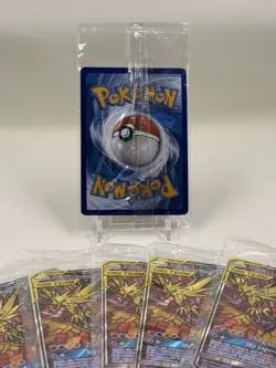 Pokemon TCG Moltres Zapdos Articuno GX SM210 Hidden Fate Promo Sealed, Near Mint - Image 4