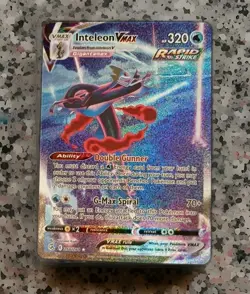 Pokemon Tcg Inteleon Vmax 266/264 Fusion Strike Alternate Art Secret Rare - Image 1