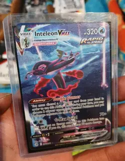 Pokemon Tcg Inteleon Vmax 266/264 Fusion Strike Alternate Art Secret Rare - Image 3