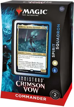 Magic the Gathering Innistrad: Crimson Vow Commander Deck - Spirit Squadron Engl - Image 1