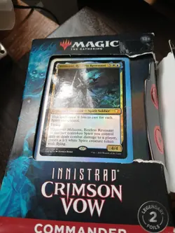 Magic: The Gathering Crimson Vow Spirit Squadron Commander Deck Card 630509995318 - Image 1