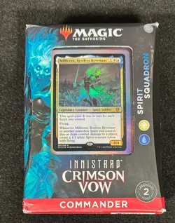 Magic the Gathering MTG Innistrad CRIMSON VOW Commander Deck SPIRIT SQUADRON - Image 1