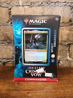 Magic The Gathering Crimson Vow Spirit Squadron Commander Deck Sealed 630509995318 - Image 1