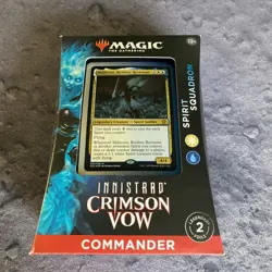 Magic The Gathering MTG Sealed Commander Deck: Crimson Vow Spirit Squadron new - Image 1
