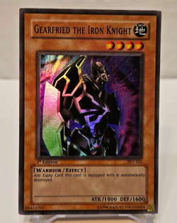 Gearfried the Iron Knight PSV-101 Super Rare 1st Edition Yugioh 999 - Image 1