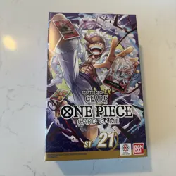 ONE PIECE TCG: GEAR5 STARTER DECK EX 21 (ST-21) FACTORY SEALED/ENGLISH - Image 1