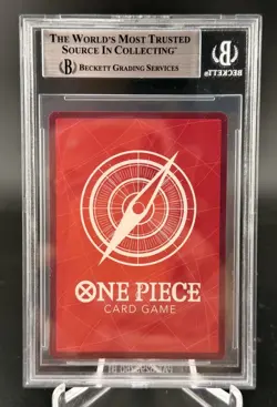 Monkey.D.Luffy ST01-001 Super Pre-Release Foil Leader BGS 9 One Piece - Image 2