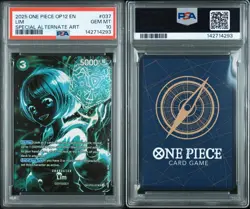 2025 ONE PIECE OP12-LEGACY OF THE MASTER 037 LIM SPECIAL ALT ART (EN) PSA 10 - Image 1