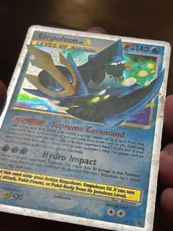 Pokemon TCG Empoleon LV.X DP Black Star Promotional DP11 Holo Promo - Image 3