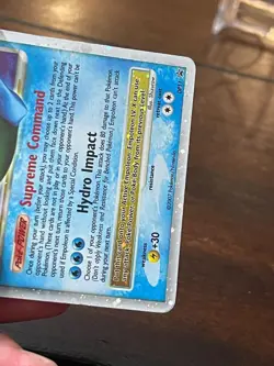 Pokemon TCG Empoleon LV.X DP Black Star Promotional DP11 Holo Promo - Image 5