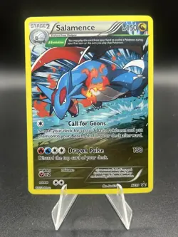 Pokemon TCG XY59 Black Star Promo Salamence - Image 1