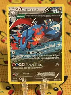 2015 Salamence XY59 XY -Black Star Promo- LP Pokemon TCG - Image 1