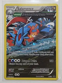 Pokemon Salamence XY Black Star Promo Holo XY59 LP - Image 3