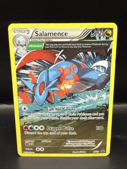 Pokemon TCG Salamence Ancient Trait Cosmos Holo XY59 Black Star Promo - Image 1