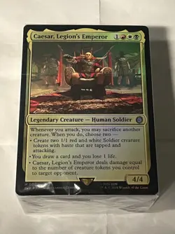 Magic The Gathering MTG Universes Beyond Fallout Commander Deck Hail Caesar NEW - Image 1