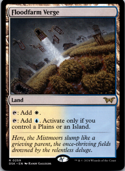 Floodfarm Verge (259) - MTG - Duskmourn: House of Horror Regular - Image 1
