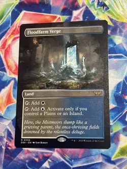 Floodfarm Verge (Borderless) Duskmourn: House of Horror Regular - Image 1
