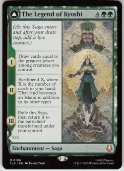 MTG The Legend of Kyoshi Normal NM Avatar: The Last Airbender Magic 186 - Image 1