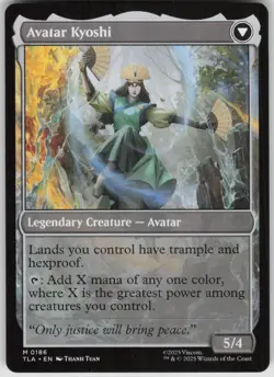 MTG The Legend of Kyoshi Normal NM Avatar: The Last Airbender Magic 186 - Image 2