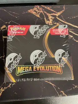 Pokemon TCG Mega Evolutions Booster Box Factory Sealed With Promo - Image 1